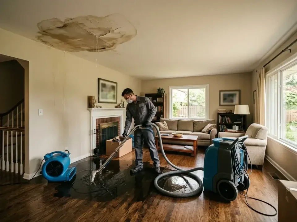 attic-pipe-burst-ceiling-drip-008 — frequently asked questions, Water Damage Restoration & Carpet Care in Succasunna, NJ